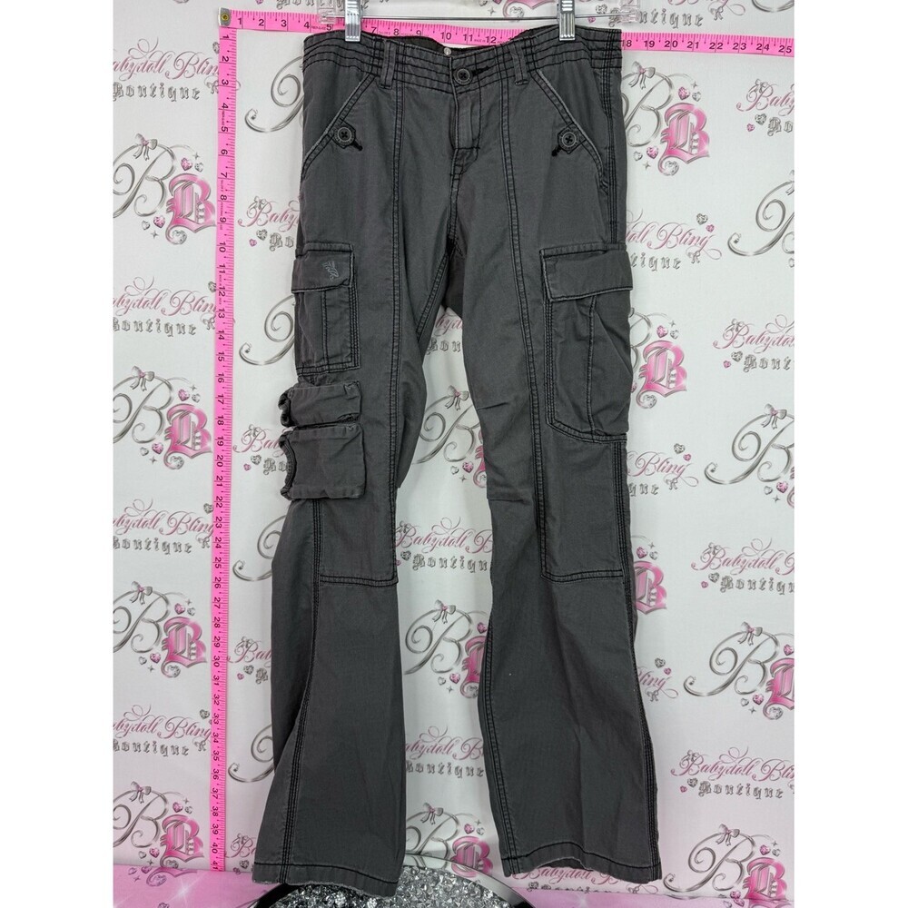 Eddie Bauer cargo pants Shaw fit grey Cargo Flare Pants